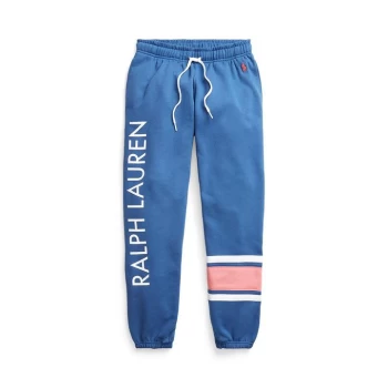 Image of Polo Ralph Lauren Leg Logo Jogging Pants - Beach Royal