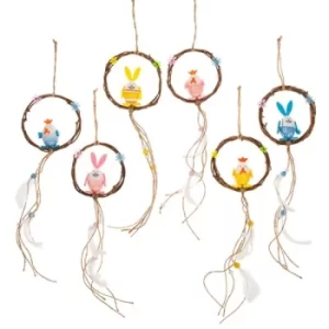 Image of Easter Fun Bunny Chick Wreath