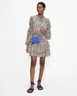 Image of Ted Baker Tiered Mini Dress With Smock Detailing