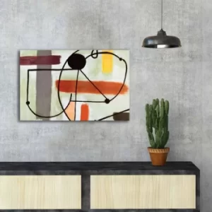 Image of FAMOUSART-109 Multicolor Decorative Canvas Painting