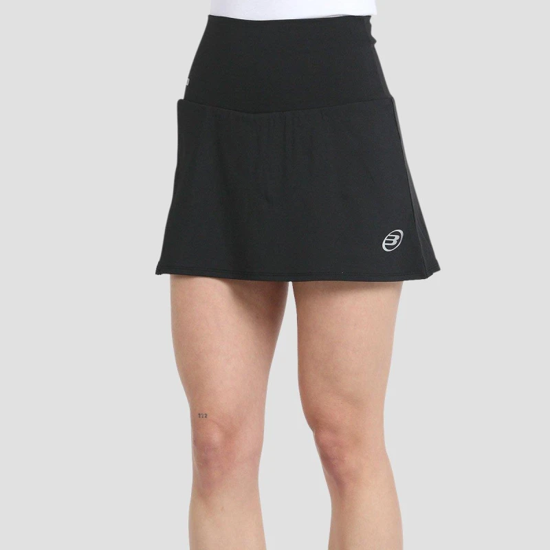 Image of Bullpadel Womens Bogas Padel Skirts Black female 8 (XS)