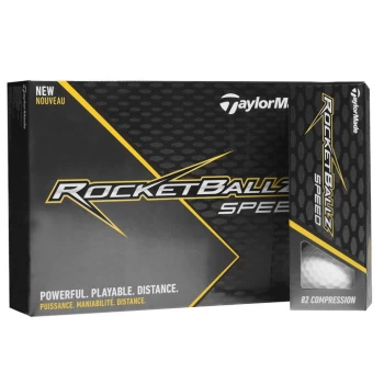 Image of TaylorMade Rocketballz Speed Golf Balls - Black