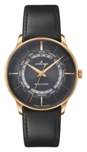 Image of Junghans Watch Meister Worldtimer Plexiglass