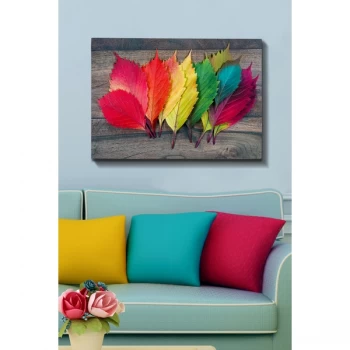 Image of Kanvas Tablo (70 x 100) - 76 Multicolor Decorative Canvas Painting