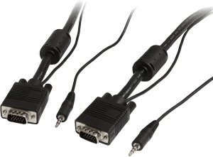 Image of StarTech 5m Coax High Resolution Monitor VGA Video Cable - HD15 to HD15 M/M