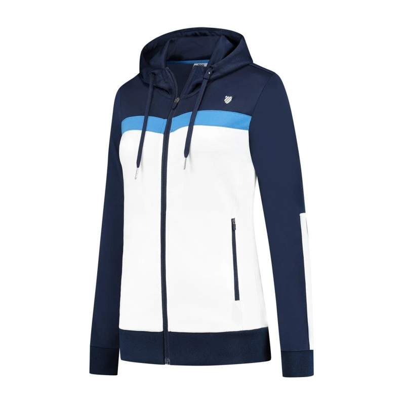 Image of K Swiss Core Team Tracksuit Jacket Juniors - Blue Blue S