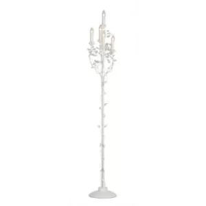 Image of Linea Verdace Chelange 5 Light Multi Arm Floor Lamp White Frosted