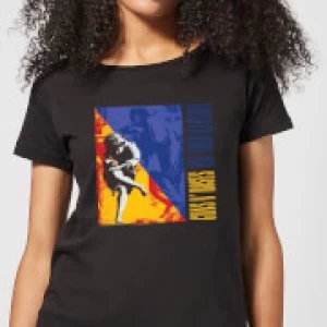 Image of Guns N Roses Use Your Illusion Womens T-Shirt - Black - M