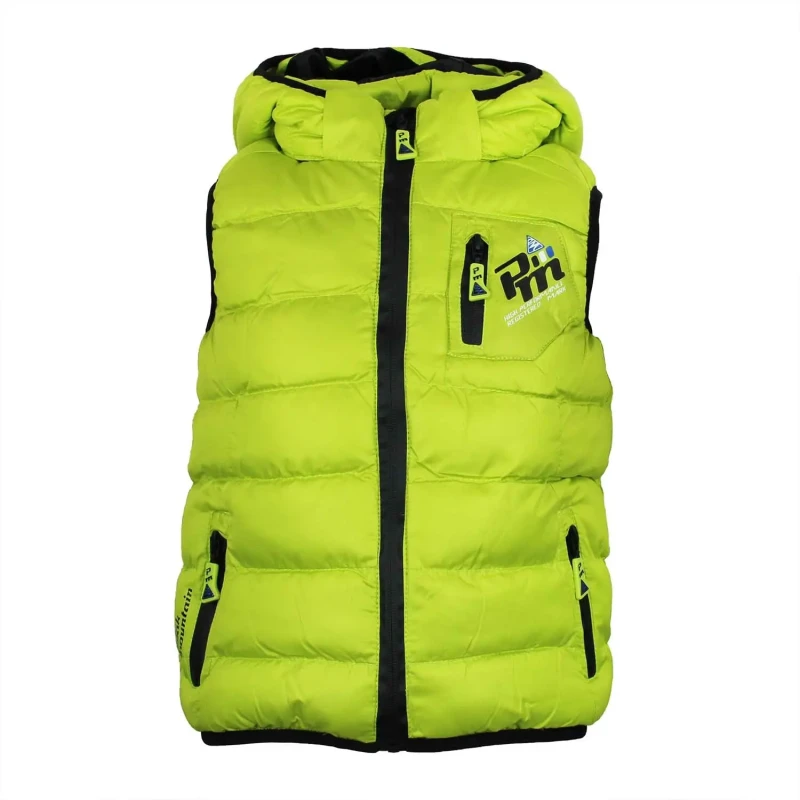 Image of Peak Mountain Children's sleeveless ski jacket Peak Mountain Ecarti Vert Male 3 ans ECARTI/3-8/YL/A-ANIS