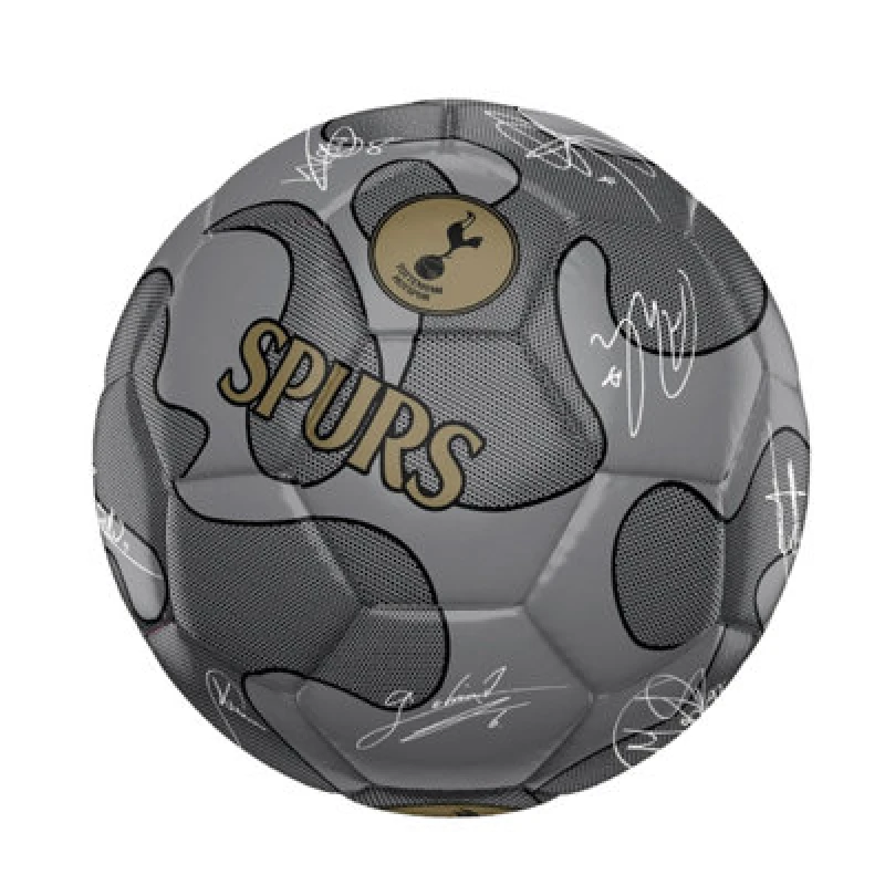 Image of Tottenham Hotspur Fc Signature 32 Panel Football Silver (5)