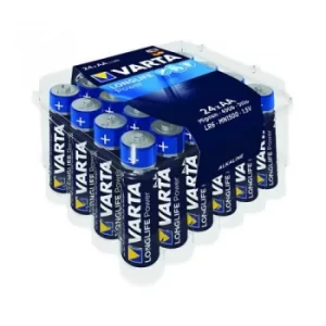 Image of Varta Longlife Power AA Battery (Pack of 24) 04906121124