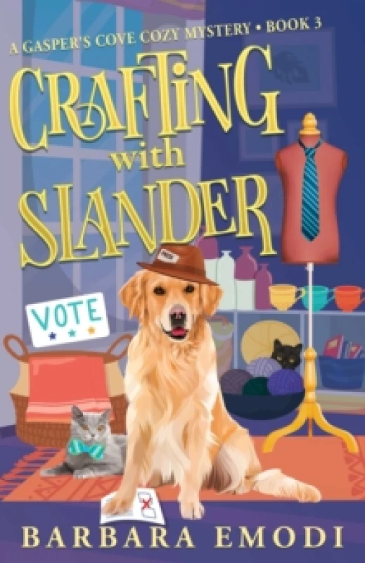 Image of Crafting with Slander : Gasper's Cove Mysteries Book 3 Paperback / softback