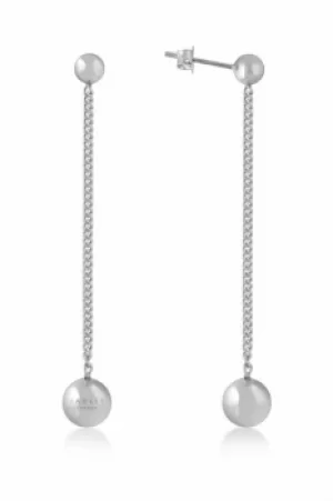 Image of Ladies Radley Sterling Silver Bliss Crescent Earrings RYJ1015