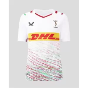 Image of Castore Harlequins Away Shirt 2023 2024 Juniors - White