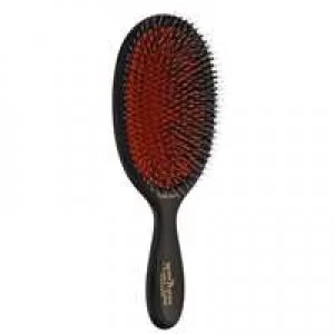Image of Mason Pearson Boar Bristle and Nylon Large Brush Dark Ruby