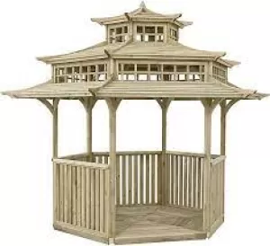 Image of Rowlinson Oriental Wood Pagoda