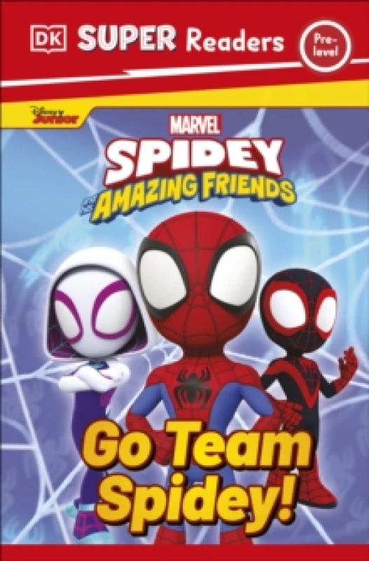 Image of DK Super Readers Pre-Level Marvel Spidey and His Amazing Friends Go Team Spidey! Paperback / softback