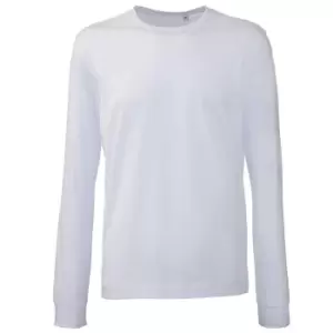 Image of Anthem Mens Long-Sleeved T-Shirt (S) (White)