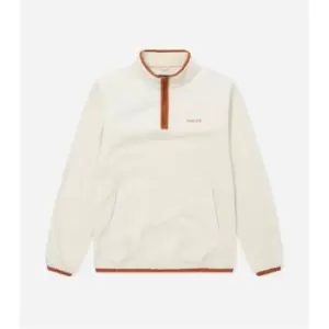 Image of Nicce West quarter Zip Fleece Mens - Cream