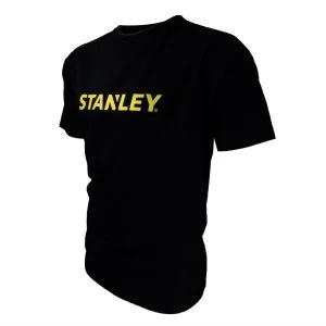 Image of Stanley Lyons Round Neck Work T-Shirt XXL - Black