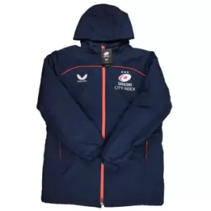 Image of 2022-2023 Saracens Sideline Jacket (Navy)