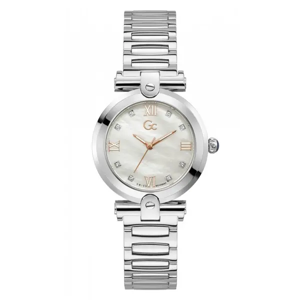 Image of Gc Watches Ladies Fusion Lady Silver Watch Y96003L1MF