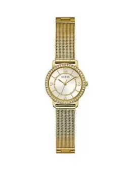 Image of Guess GUESS LADIES MELODY WATCH, Gold, Women