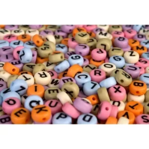 Image of Rapid Alphabet Beads Multicoloured