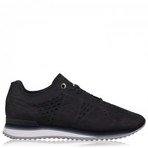 Image of Paul And Shark Crew Trebbiatrice Trainers - Navy