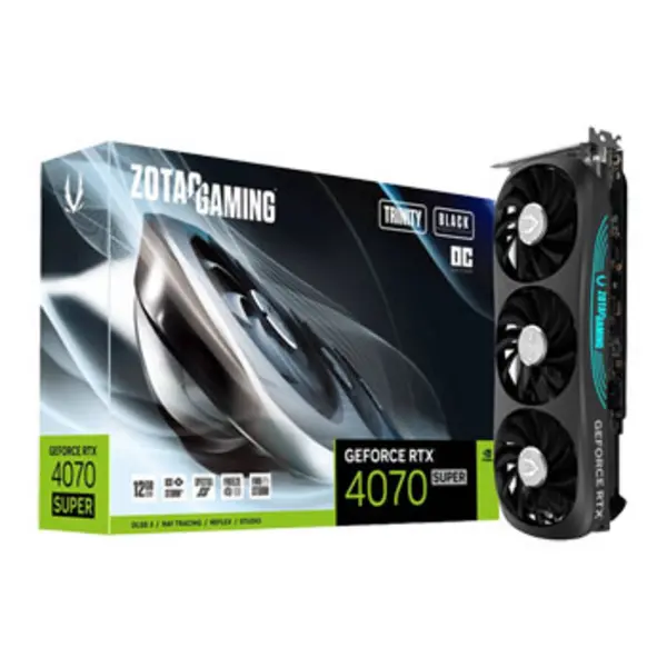 Image of Zotac Zotac GAMING GeForce RTX 4070 SUPER Trinity OC NVIDIA 12 GB GDDR6X ZT-D40720J-10P