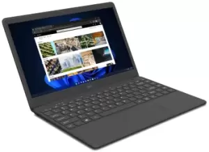 Image of GeoBook 140 Intel Celeron 4020 4GB RAM 64GB eMMC 14'' HD Windows 11 Laptop, black