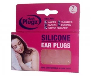 Image of Hush Plugz Silicone Earplugs 7 Pairs
