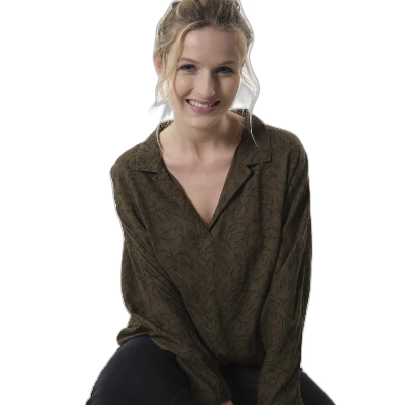 Image of Deeluxe Womens blouse Deeluxe Manon Vert Female L