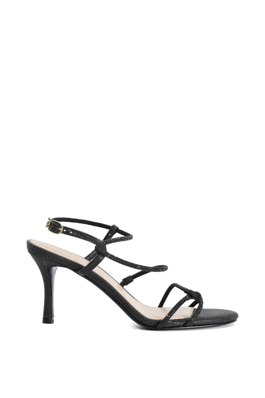 Image of Dune London Womens 'Milos' Sandals in Black Size: 5 Black Female 5