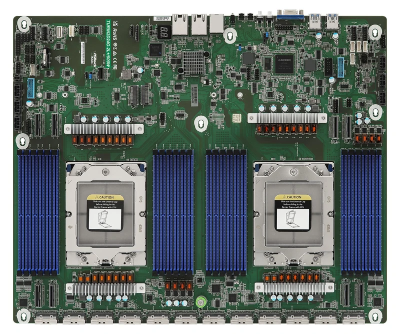 Image of Asrock TURIN2D24G-2L+/500W motherboard AMD SoC Socket SP5