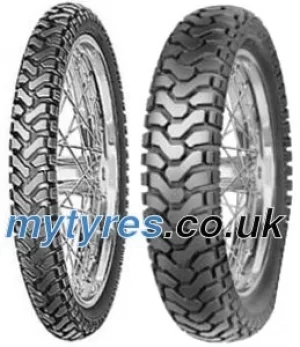 Image of Mitas E0-7 90/90-21 TL 54T M+S marking, Compound Dakar, Front wheel, gelb