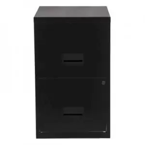 Image of Filing Cabinet Steel 2 Drawer A4 400x400x660mm Ref 95010 433562