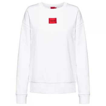 Image of Hugo Boss Red Label Crew Neck Sweater White Size L Women