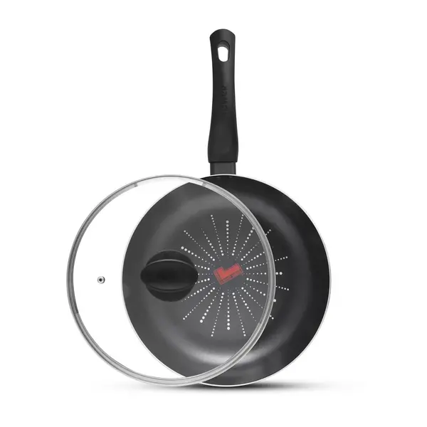Image of Tower Smart Start Classic 28cm Non-Stick Pan Black