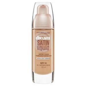 Image of Maybelline Dream Satin Liquid Foundation Natural Beige 30ml