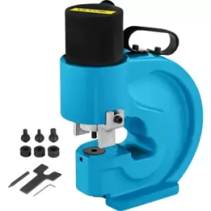 Image of VEVOR CH-70 Hydraulic Hole Puncher Punching Tool Puncher, 35T Flat Copper Electric Pump L Style, CP-700 H Style CFP-800-1 Busbar Tungsten Steel