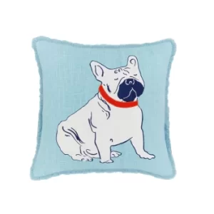 Image of Joules Sleeping Dogs Cushion 45cm x 45cm, Multi