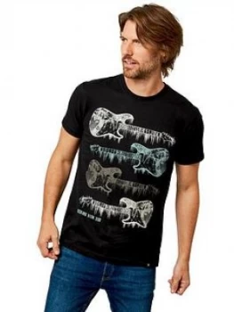 Image of Joe Browns Below Zero T-Shirt - Black Size M Men