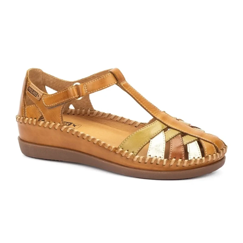 Image of Pikolinos Womens wedge sandals Pikolinos Cadaques Jaune Female 42