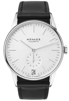 Image of Nomos Glashutte Watch Orion White Datum Sapphire Crystal