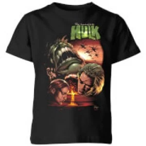 Image of Marvel Incredible Hulk Dead Like Me Kids T-Shirt - Black - 3-4 Years