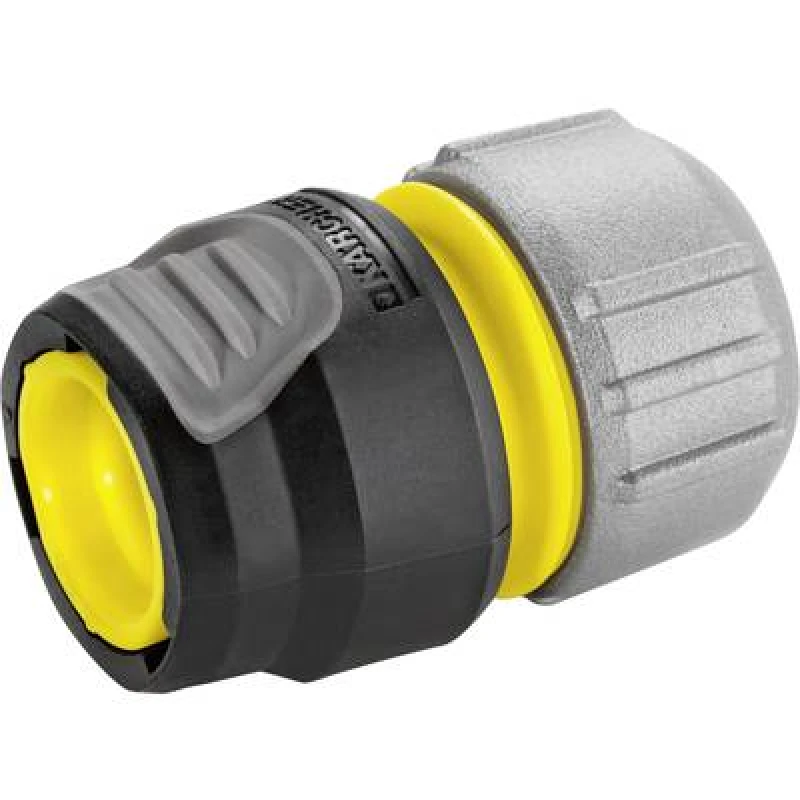 Image of Kaercher Home & Garden Kaercher Home & Garden 2.645-195.0 Kaercher Aluminium Hose connector piece Hose connector, 13mm (1/2) - 15mm (5/8) 2.645-195.