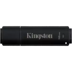 Image of Kingston DataTraveler 4000G2 16GB USB 3.0 Flash Stick Pen Memory Drive - Black