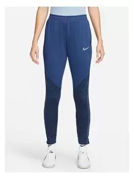 Image of Nike Womens Dry Strike Pant, Blue/White Size M Women