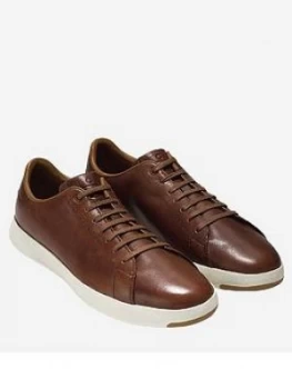 Image of Cole Haan Lace Up Trainer, Brown, Size 7, Men